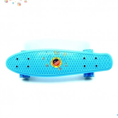 Riedlentė Pennyboard 58cm su šviečiančiais ratukais 21