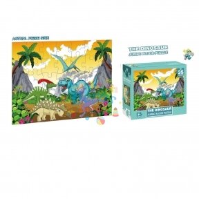 Dėlionė Jumbo Floor Puzzle The Dinosaur, 35 det