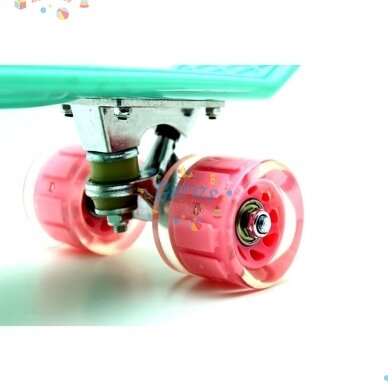 Riedlentė Pennyboard 58cm su šviečiančiais ratukais 14