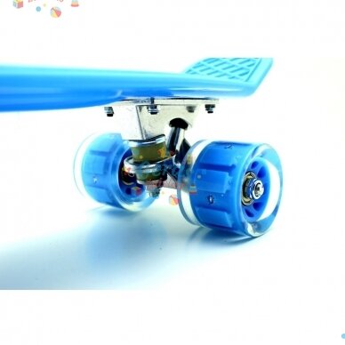 Riedlentė Pennyboard 58cm su šviečiančiais ratukais 17