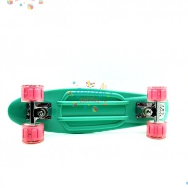 Riedlentė Pennyboard 58cm su šviečiančiais ratukais 3