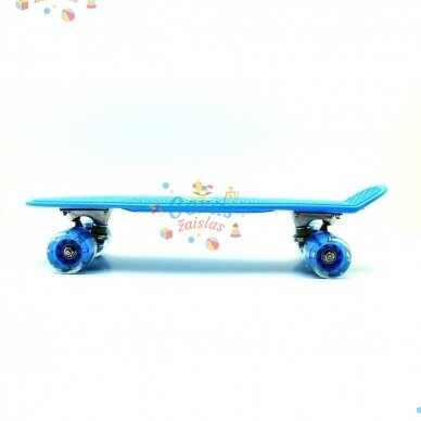 Riedlentė Pennyboard 58cm su šviečiančiais ratukais 4