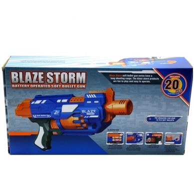 Šautuvas Minkštomis Kulkomis "Blaze Storm" 3