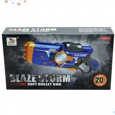 Šautuvas Minkštomis Kulkomis "Blaze Storm" 3