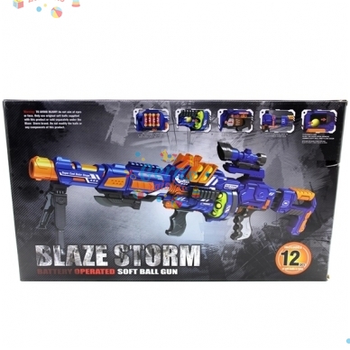 Šautuvas Minkštomis Kulkomis "Blaze Storm" 1