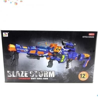 Šautuvas Minkštomis Kulkomis "Blaze Storm" 3