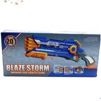 Šautuvas Minkštomis Kulkomis "Blaze Storm" 3