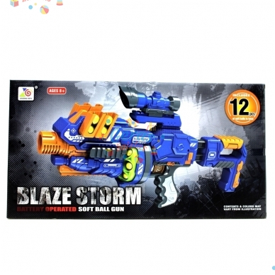 Šautuvas Minkštomis Kulkomis "Blaze Storm" 1